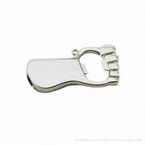 Feet bottle opener USB flash drives